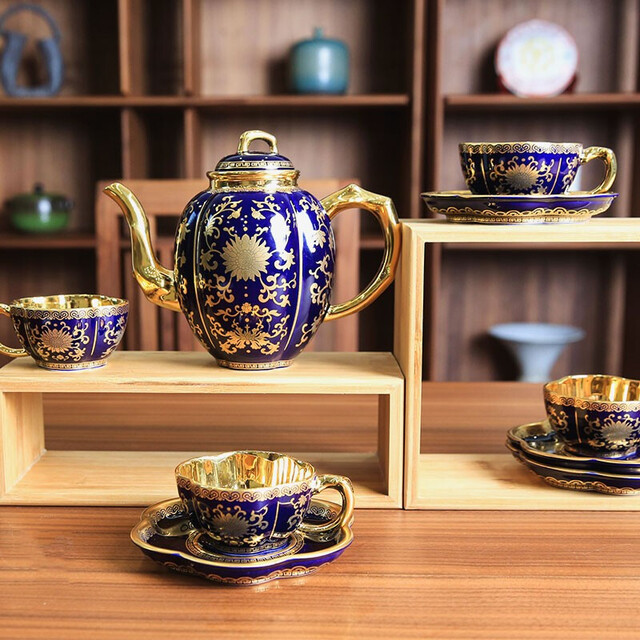 中式大金枝功夫茶路整套