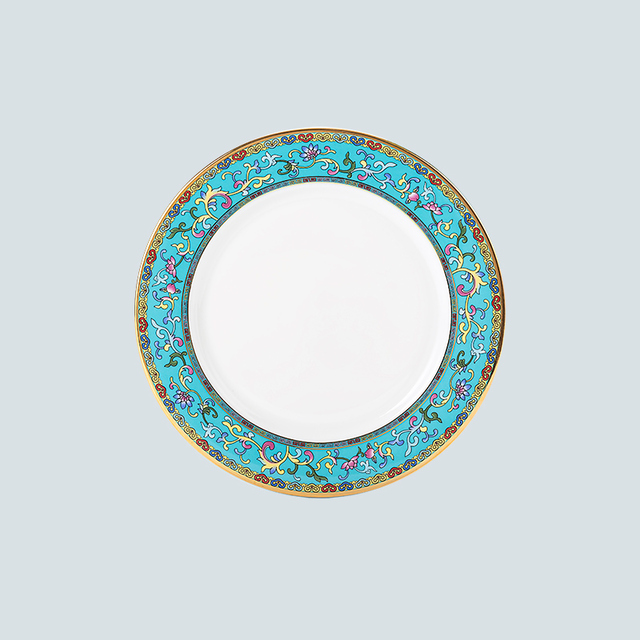 盛世如意景泰蓝平盘